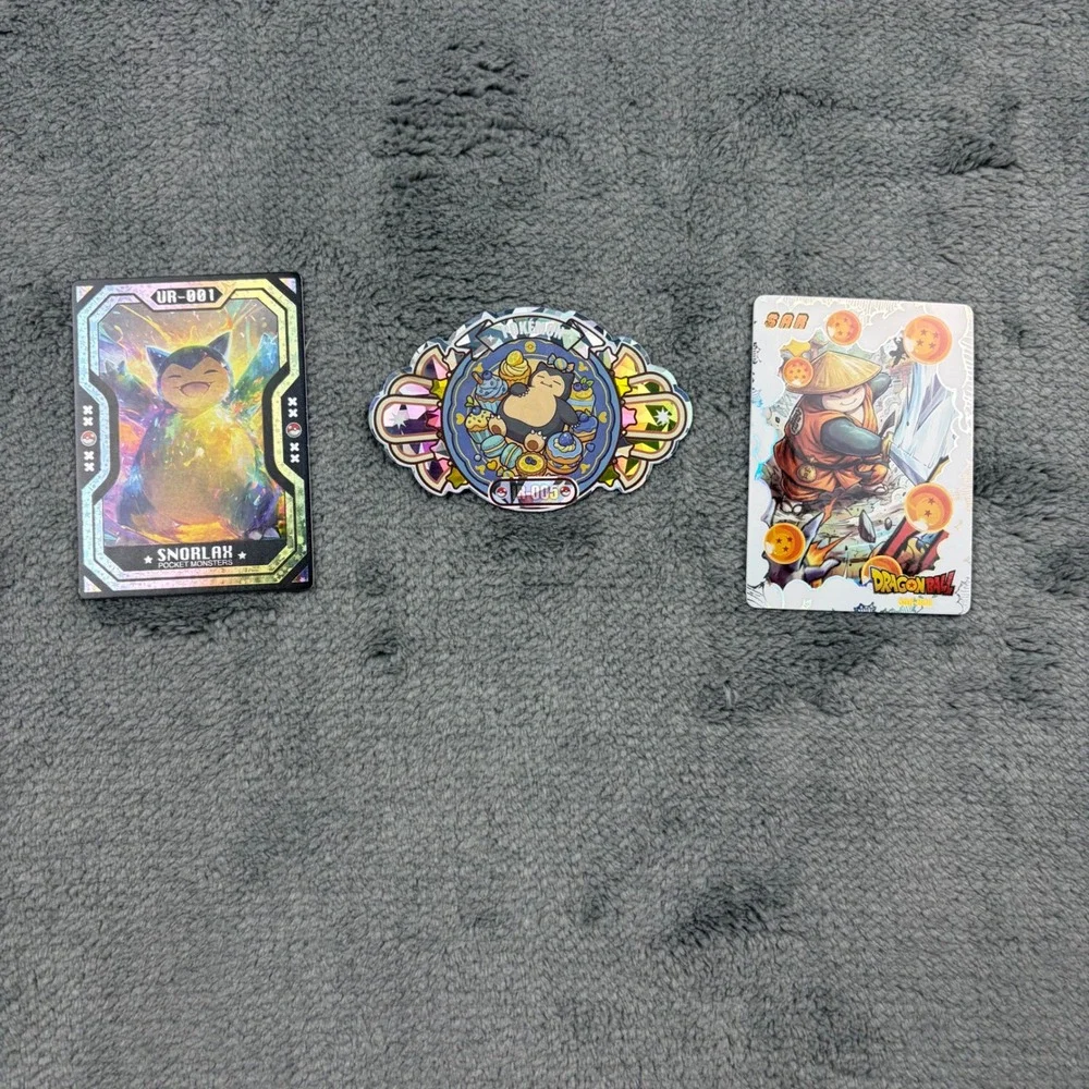 Pokemon Snorlax Chinese Mengka 2.0 Card Lot UR-001 TR-005 SAR-008 Dragon Ball